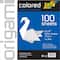 Folia® 6" Solid White Origami Paper, 100 Sheets